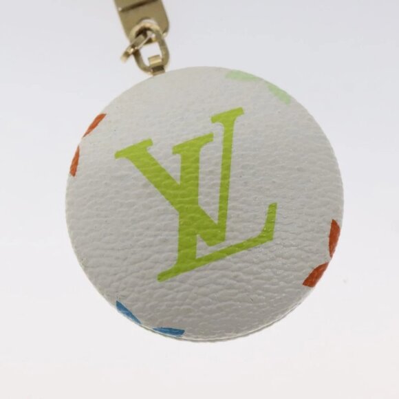 LOUIS VUITTON Monogram Multicolor Astropill Charm White LV Auth - Picture 4 of 6